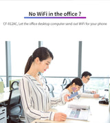 COMFAST CF-812AC USB WiFi Adapter-1300 Mbps USB di Rete Wireless wiFi, CF-812AC