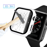 ENKAY Hat-prince Full Coverage PC Case + Tempered Glass Protector for Apple Watch Series 6 / 5 / 4 / SE 3 / SE 2 / SE 1 40mm