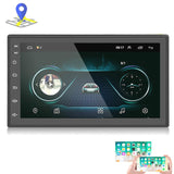 Car 7 inch Universal Android Navigation MP5 Player GPS Bluetooth Car Navigation All-in-one, Standard +4 Lights Camera, Standard +8 Lights Camera