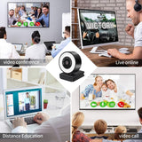 X98 USB Drive-Free HD Fill Light Camera with Microphone, 720P, 1080P, 2K Auto Focus