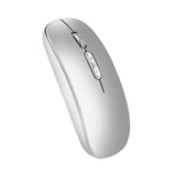 M103 1600DPI 5 Keys 2.4G Wireless Mouse Charging Ai Intelligent Voice Office Mouse, Support 28 Languages, White, Black, Silver, Rose Gold, Gray