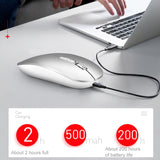 M103 1600DPI 5 Keys 2.4G Wireless Mouse Charging Ai Intelligent Voice Office Mouse, Support 28 Languages, White, Black, Silver, Rose Gold, Gray