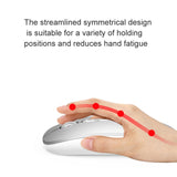 M103 1600DPI 5 Keys 2.4G Wireless Mouse Charging Ai Intelligent Voice Office Mouse, Support 28 Languages, White, Black, Silver, Rose Gold, Gray