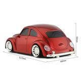 CM0010B 1200 DPI 3-keys Car Shape Wireless Mouse, Yellow, Red, Blue, Black