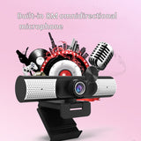 Network HD Live Broadcast Computer Camera Built-In Speaker, C500 1080P, C580 1440P