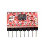2 PCS HW-134A A4988 Red Board Stepper Motor Driver Module Heat Sink for 3D Printer, A4988