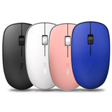 Rapoo M200G 1300 DPI 3 Keys Silent Wireless Mouse, White, Pink, Blue, Gray
