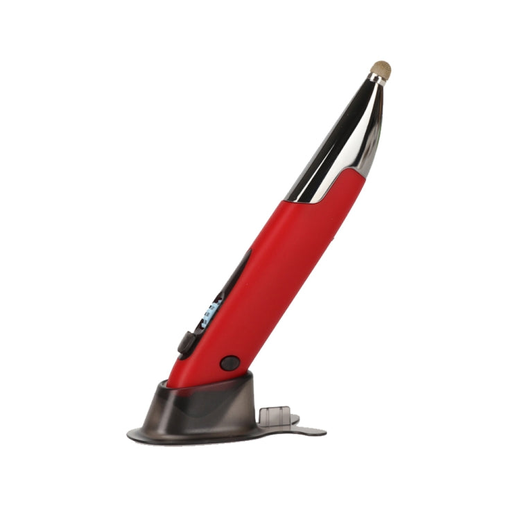 PR-A18 2.4G Charge Mouse Pen Handwritten Glow Wireless Mouse Pen, Yellow, Red, Purple, Green, Blue, Silver Gray