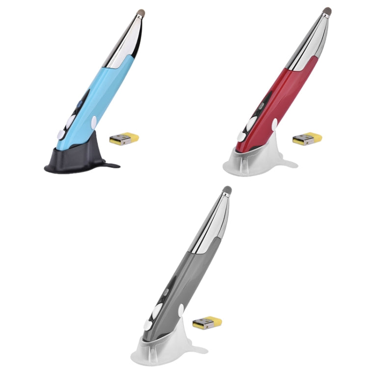 PR-06S Voice Control AI Wis Mouse Handwriting Wireless Mouse, Red, Blue, Silver Gray