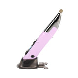 PR-A19 2.4GHz Wireless Charging Bluetooth Mouse Pen Type Shining Quiet Mouse, Yellow, Red, Purple, Green, Blue, Silver Gray