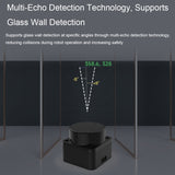 Waveshare 24782 DTOF Laser Lidar Sensor STL27L, 360 Degree Omni-Directional Lidar, UART Bus, 24782