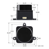 Waveshare 24782 DTOF Laser Lidar Sensor STL27L, 360 Degree Omni-Directional Lidar, UART Bus, 24782