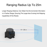 Waveshare 24782 DTOF Laser Lidar Sensor STL27L, 360 Degree Omni-Directional Lidar, UART Bus, 24782