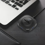 3 x USB Port + TF/SD Card Reader Computer Notebook High-Speed Hub Splitter, H25-2.0, H25-3.0