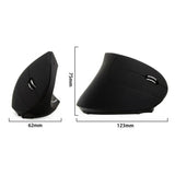 JS-5D 6 Keys 2.4G Ergonomic Vertical Mouse Cross-Border Wireless Charging Mouse