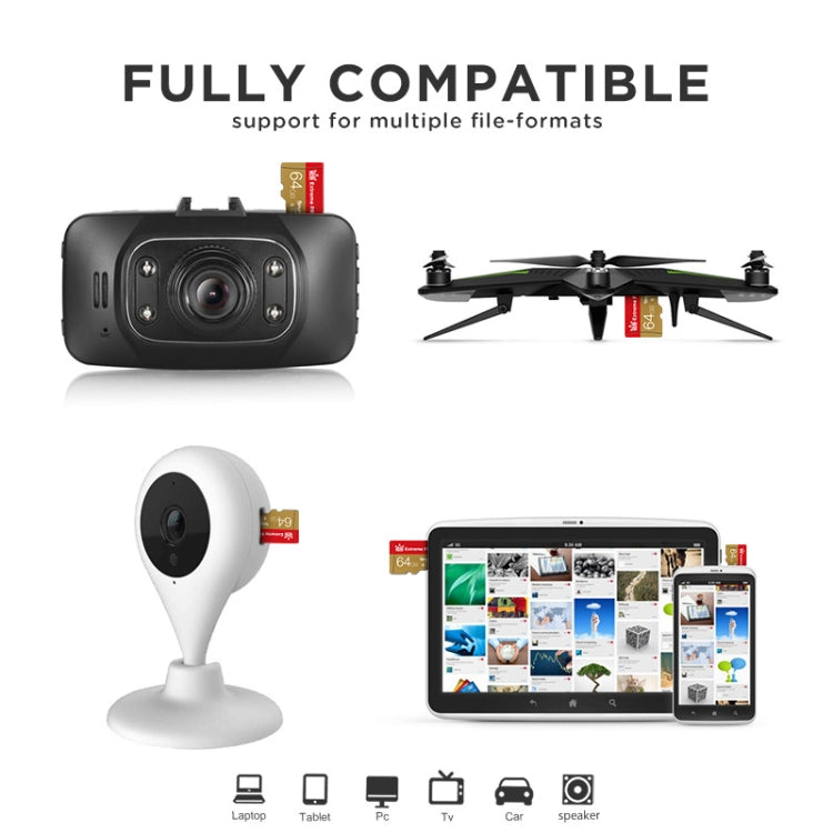 King Card RY032G518 Mobile Phone Camera Monitoring Memory Card, 16GB, 32GB, 64GB, 128GB