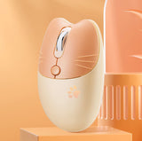 M3 3 Keys Cute Silent Laptop Wireless Mouse, Spec:, Wireless Version (Vitality Pink), Wireless Version (Milk Tea), Bluetooth Wireless Version (Milk Tea), Bluetooth Wireless Version (Pink), Bluetooth Wireless Version (Red)                               ...