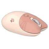 M3 3 Keys Cute Silent Laptop Wireless Mouse, Spec:, Wireless Version (Vitality Pink), Wireless Version (Milk Tea), Bluetooth Wireless Version (Milk Tea), Bluetooth Wireless Version (Pink), Bluetooth Wireless Version (Red)                               ...