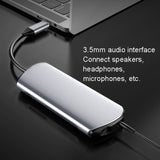 Type-C Extension Dock 8 In 1 Laptop Converter USB HUB Hub, USB HUB