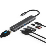 Blueendless Type-C+USB 3.0/2.0+HDMI4K HUB, Specification:, 5 in 1 USB 3.0/2.0, 7 in 1