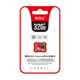 Netac Driving Recorder Surveillance Camera Mobile Phone Memory Card, 32GB, 64GB, 128GB, 256GB
