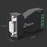 DTECH DT-9001 Industrial Grade Lightning And Surge Protection RS232 To 485 Converter, DT-9001