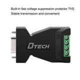 DTECH DT-9001 Industrial Grade Lightning And Surge Protection RS232 To 485 Converter, DT-9001