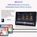 Q3570 9 inch Carplay Single Spindle MP5 Player, Style:, Standard, Standard+4 Light Camera, Standard+8 Light Camera, Standard+12 Light Camera