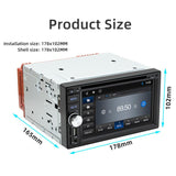 6.2 inch Bluetooth AUX Mobile Phone Interconnection USB Interface Car DVD