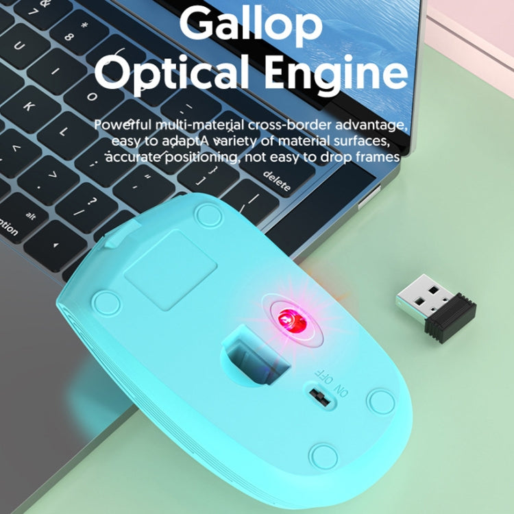 811 3 Keys Laptop Mini Wireless Mouse Portable Optical Mouse, Spec:, Charging Version (Black), Charging Version (White), Charging Version (Pink), Charging Version (Blue), Charging Version (Beige), Double Model (Black), Double Model (White)             ...