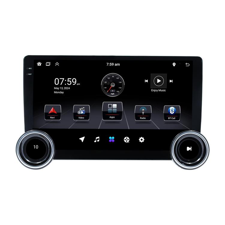 10.1 inch IPS Display + 2.5D Touch Screen Bluetooth FM Radio Car Navigation Machine, 2+64G