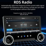 10.1 inch IPS Display + 2.5D Touch Screen Bluetooth FM Radio Car Navigation Machine, 2+64G