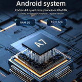 10.1 inch IPS Display + 2.5D Touch Screen Bluetooth FM Radio Car Navigation Machine, 2+64G