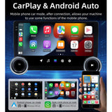 10.1 inch IPS Display + 2.5D Touch Screen Bluetooth FM Radio Car Navigation Machine, 2+64G
