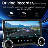 10.1 inch IPS Display + 2.5D Touch Screen Bluetooth FM Radio Car Navigation Machine, 2+64G