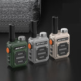 JINLIDE 3-5km 8W 6000mAh Hand-held Walkie Talkie Wireless Copy Frequency Ham Radio, G63 (Yellow), G63 (Gray), G63 (Green)