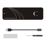 USB3.2 To MAC SSD Enclosure Adapter For Macbook Air Pro 2013-2017 Hard Disk, 20Gbps C-C Cable Kit, 10Gbps A-C Cable Kit