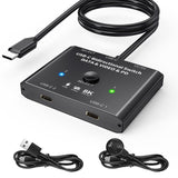8K30 Type-C / USB-C Bidirectional Switch 10Gbps HD Splitter, KC-C201, C201 Single Machine