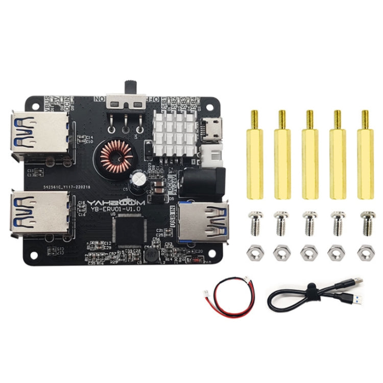 Yahboom USB3.0 HUB Expansion Board ROS Robot Expansion Dock