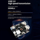 Yahboom USB3.0 HUB Expansion Board ROS Robot Expansion Dock
