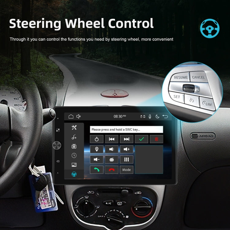 10.4 Inch MP5 Single Butt Vertical Screen Manual Rotation Android Navigation With Wireless Carplay Backup Camera