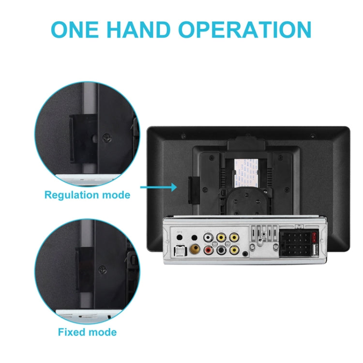 10.4 Inch MP5 Single Butt Vertical Screen Manual Rotation Android Navigation With Wireless Carplay Backup Camera