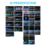 10.4 Inch MP5 Single Butt Vertical Screen Manual Rotation Android Navigation With Wireless Carplay Backup Camera