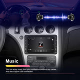 For Alfa Romeo 159 7 inch Horizontal Screen Carplay Car Navigation Center Control Integrated Machine, 2+64G, 4+64G