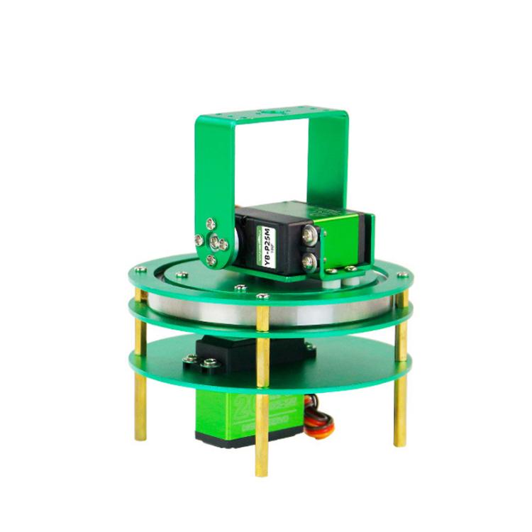 Electric Platform For Robot Car, Yahboom 1DOF  Green, Yahboom 1DOF With Servo Green, Yahboom 2DOF Green, Yahboom 2DOF With Servo Green, Yahboom 1DOF Black, Yahboom 1DOF With Servo  Black, Yahboom 2DOF  Black, Yahboom 2DOF With Servo Black