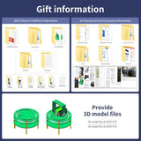 Electric Platform For Robot Car, Yahboom 1DOF  Green, Yahboom 1DOF With Servo Green, Yahboom 2DOF Green, Yahboom 2DOF With Servo Green, Yahboom 1DOF Black, Yahboom 1DOF With Servo  Black, Yahboom 2DOF  Black, Yahboom 2DOF With Servo Black