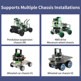Electric Platform For Robot Car, Yahboom 1DOF  Green, Yahboom 1DOF With Servo Green, Yahboom 2DOF Green, Yahboom 2DOF With Servo Green, Yahboom 1DOF Black, Yahboom 1DOF With Servo  Black, Yahboom 2DOF  Black, Yahboom 2DOF With Servo Black