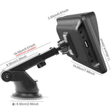 7-inch HD  Touch Screen + HD 8-light Reversing Image Wireless Carplay Car MP5 Player, X5300 With 8-light Camera