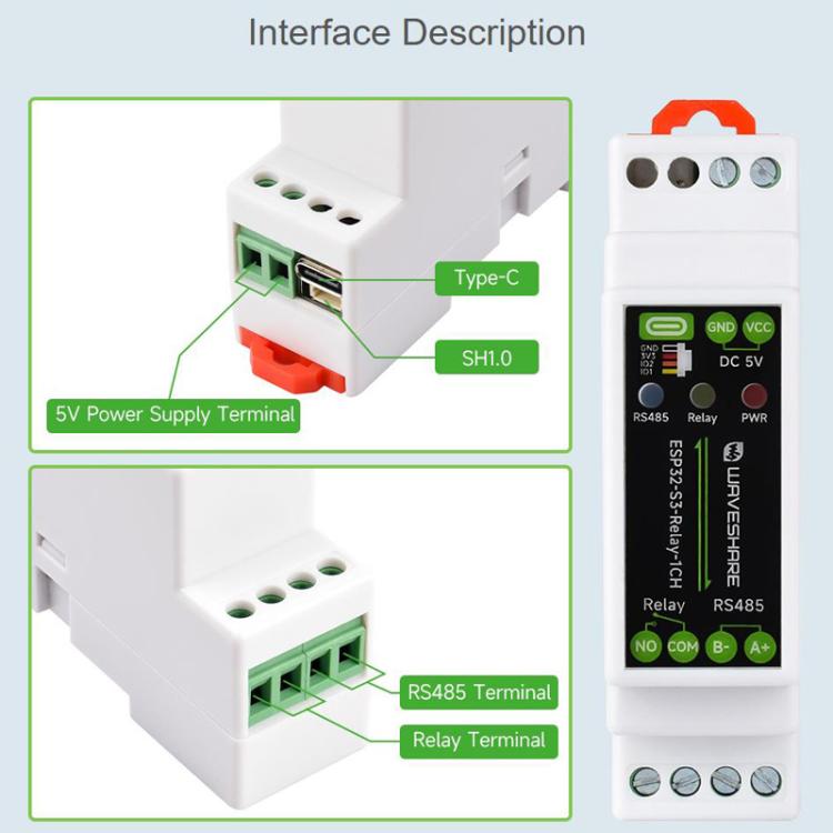 Industrial Control Board WiFi Network Relay Supporting WiFi / Bluetooth With Multiple Isolation Protection Circuits, 32152