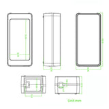 WAVESHARE PSU 19V 3.5A 5.5 x 2.5mm DC Jack 1.5m Power Adapter, EU, US